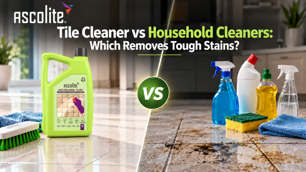 Tile Cleaner vs Household Cleaning Products: What Should You Use on Stubborn Tile Stains?